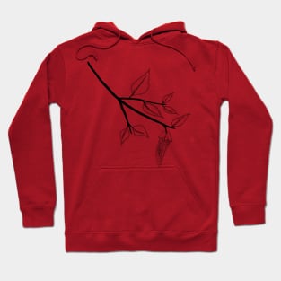 Chile Pepper on red Hoodie